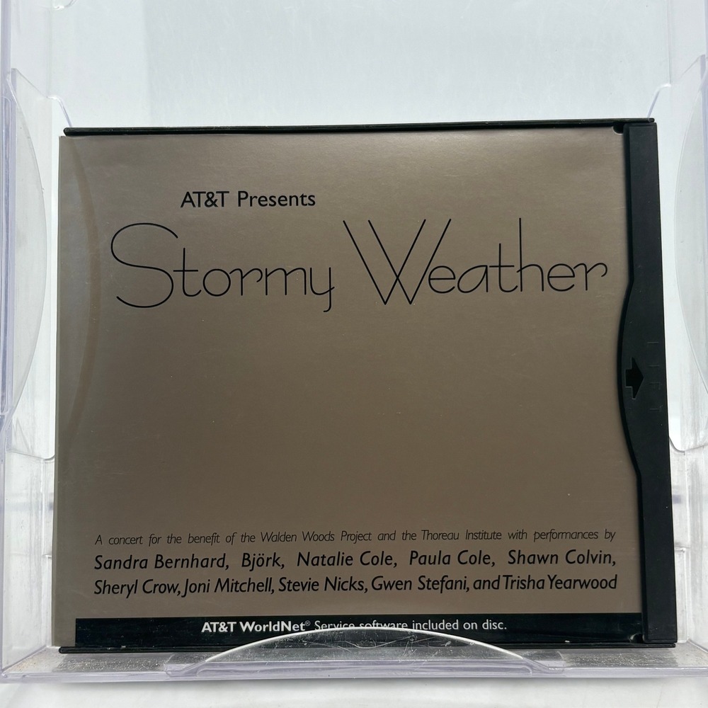 AT&T Presents Stormy Weather CD 1998 Bjork Stevie Nicks Gwen Stefani Joni